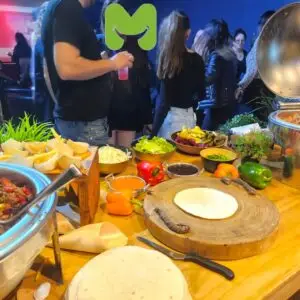 דוכן טורטייה בשר