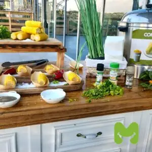 דוכן תירס חם