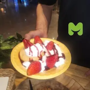 וופל בלגי עיגולים דוכן לאירועים