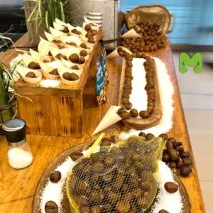 דוכן ערמונים