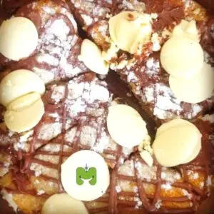 דוכן פיצה שוקולד