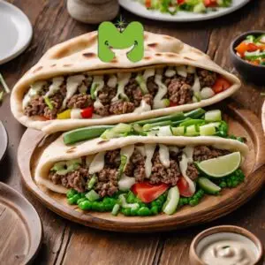 דוכן פיתה בשר