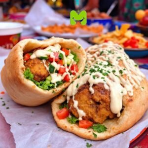 דוכן קובה בשר בפיתה